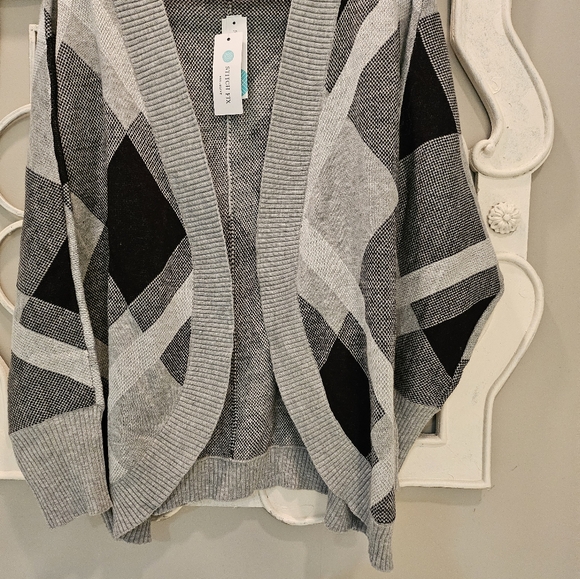 NWT stitch open front cardigan (D57) - Picture 4 of 10